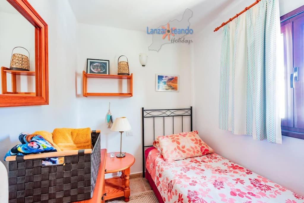 Casita El Faro En Playa Bastian Aircon In The Bedrooms Vv コスタ・テギセ エクステリア 写真