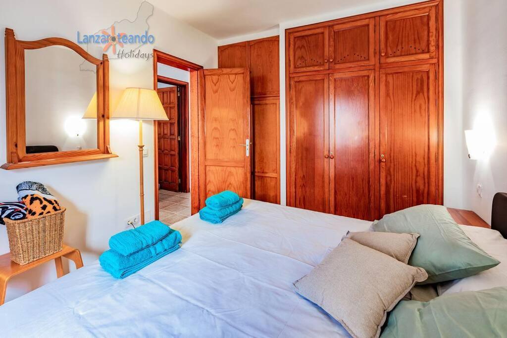 Casita El Faro En Playa Bastian Aircon In The Bedrooms Vv コスタ・テギセ エクステリア 写真